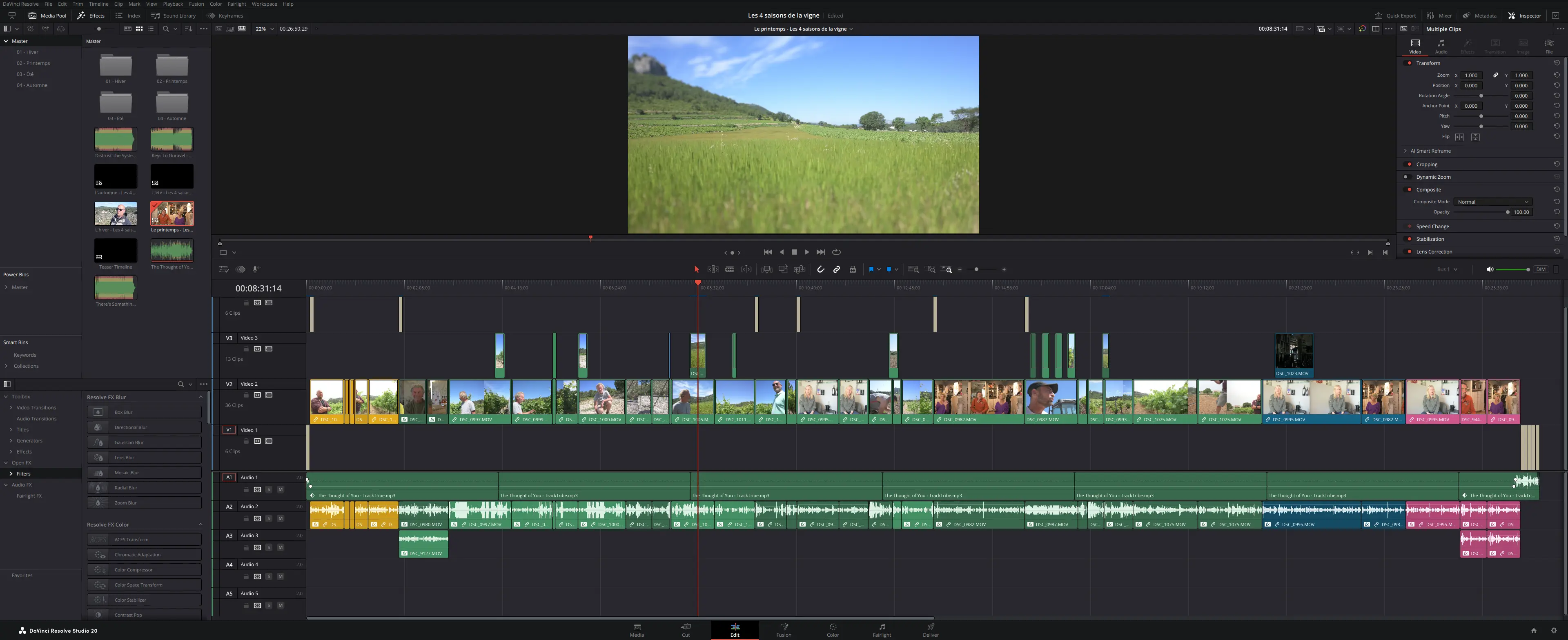 Video editing